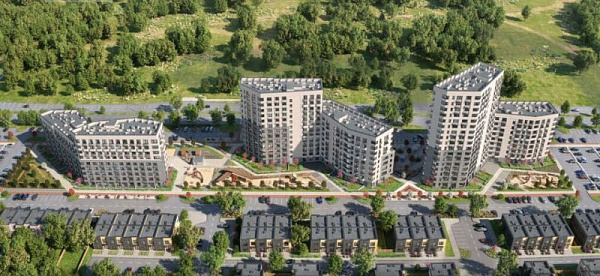 Скандиа. Квартал в Комарово.