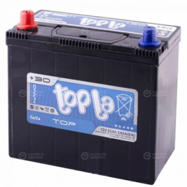 Аккумулятор легковой "Topla" Top JIS (55 Ач п/п) B24R